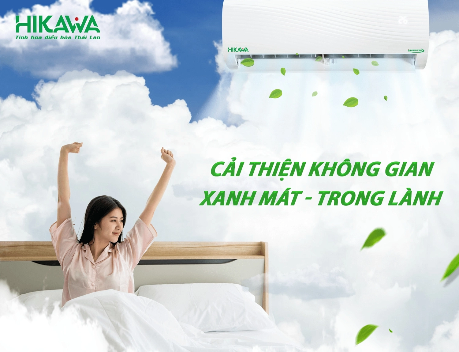 chọn điều hòa phù hợp với kích cỡ phòng