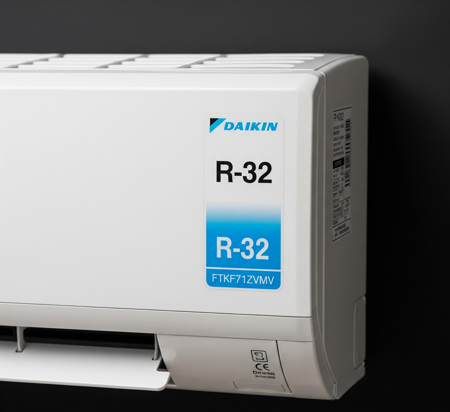 gas R-32 trên máy lạnh Daikin FTKF71ZVMV, thể hiện tính năng bảo vệ môi trường