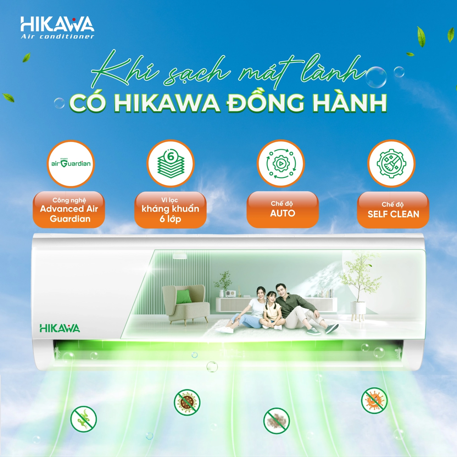 hệ thống lọc vi khuẩn tối đa