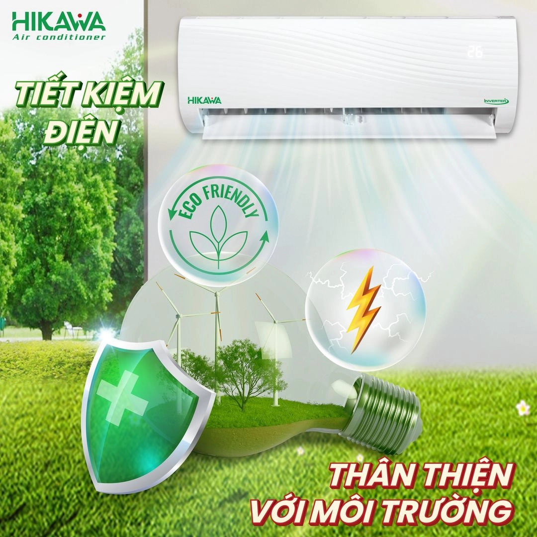 iều hòa 1 ngựa thân thiện với môi trường