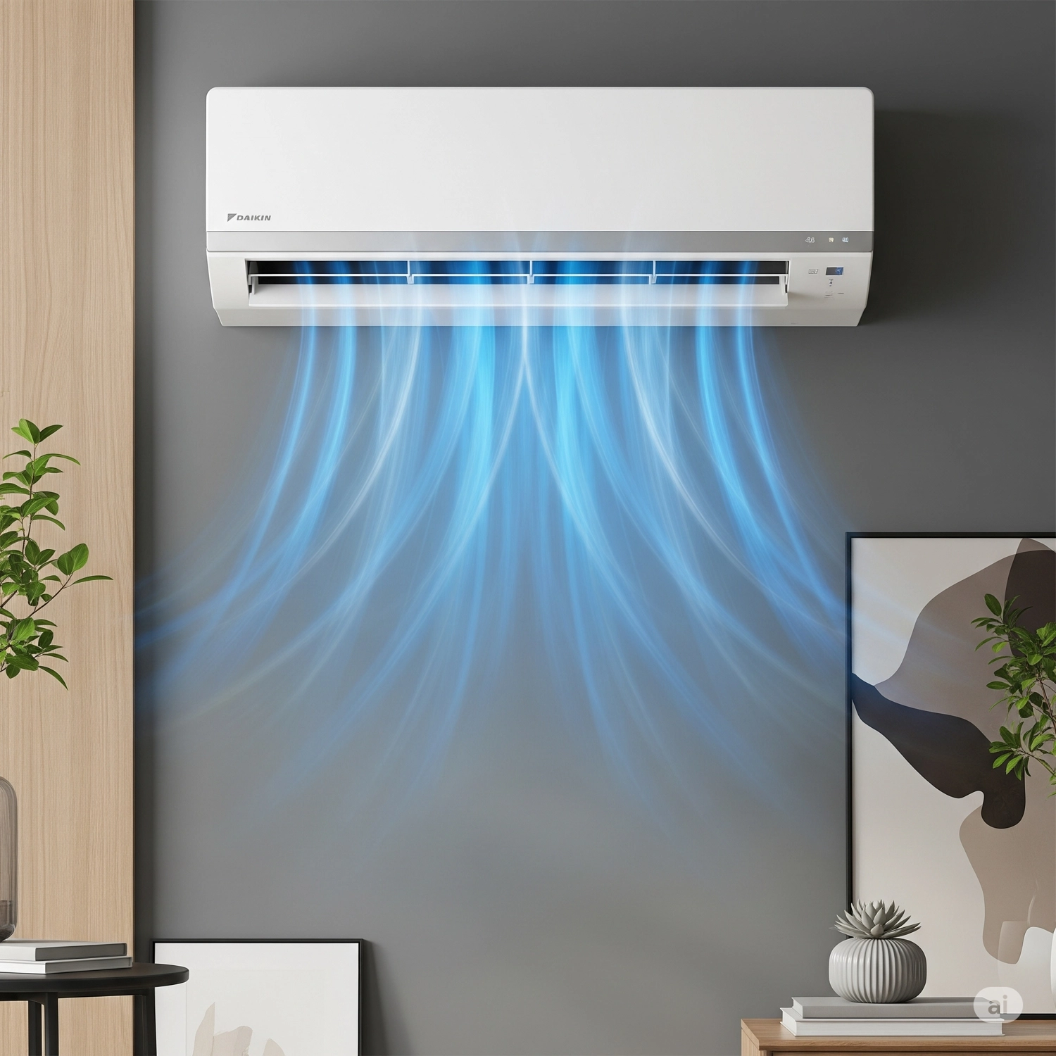 không gian phòng yên tĩnh với máy lạnh Daikin FTKY35ZVMV