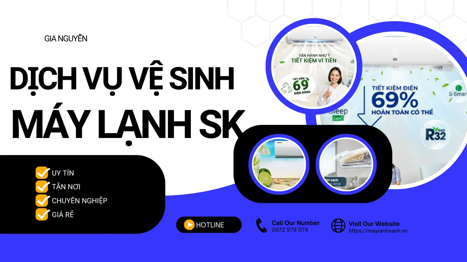 Dịch vụ vệ sinh máy lạnh SK