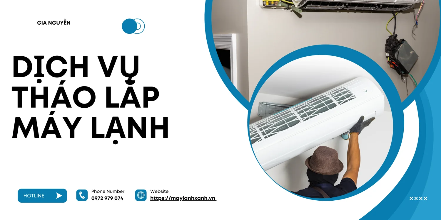 Dịch vụ tháo lắp máy lạnh của công ty Gia Nguyễn