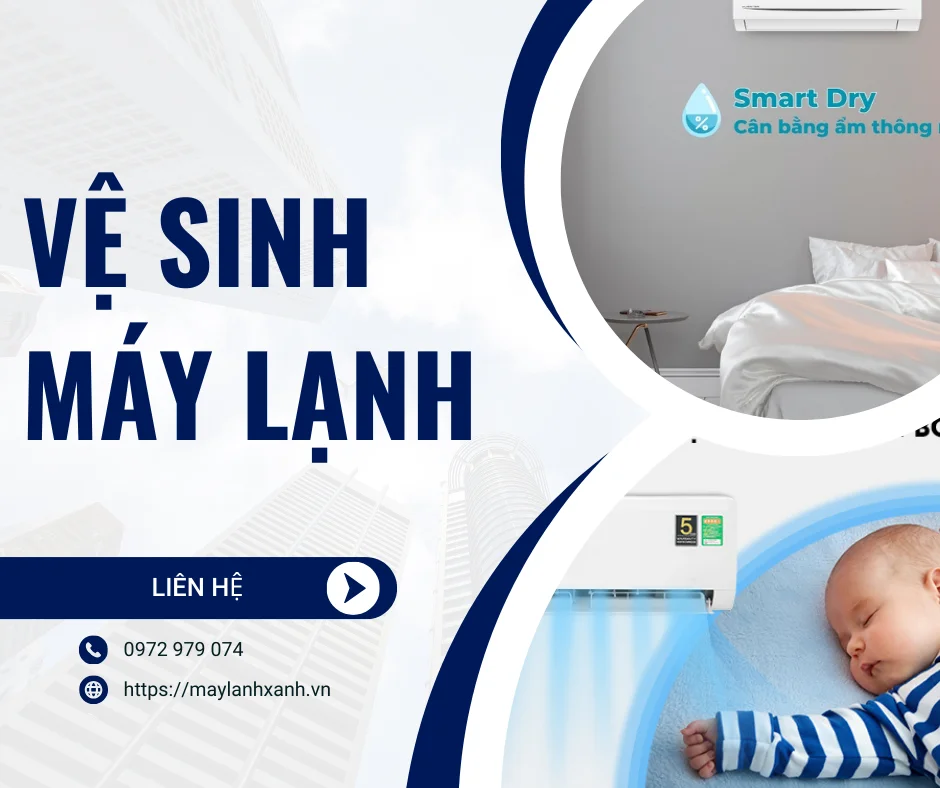 vệ sinh máy lạnh 24/7