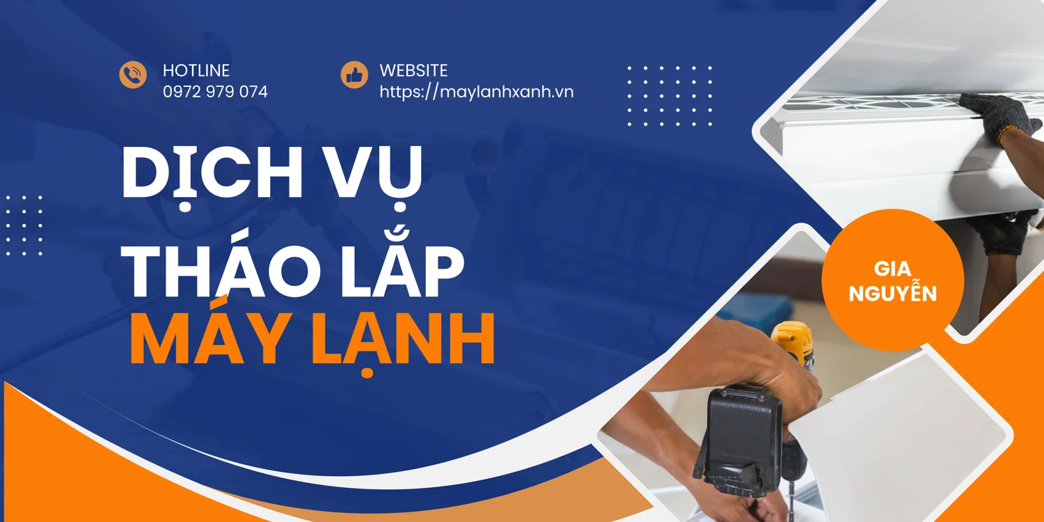 Dịch vụ tháo lắp máy lạnh của công ty Gia Nguyễn