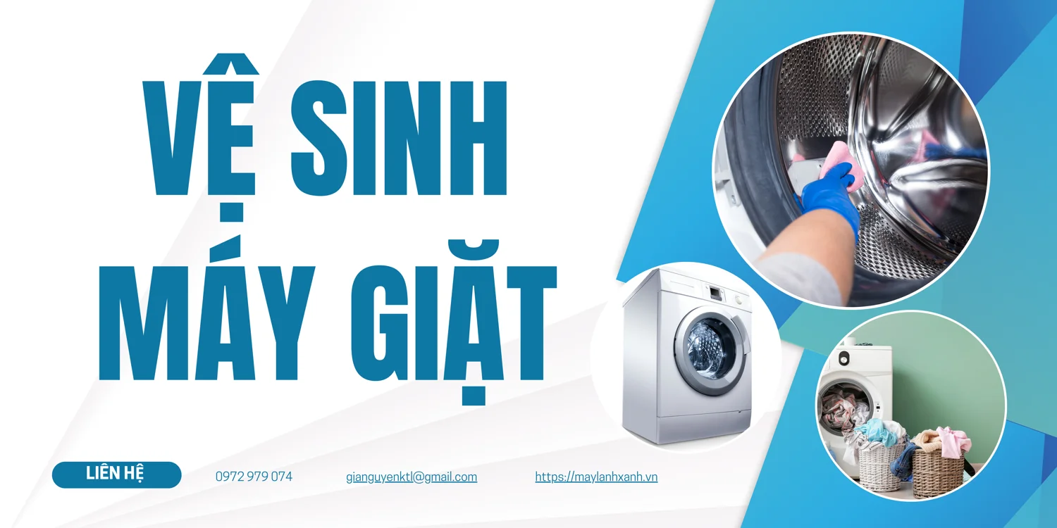 Dịch vụ vệ sinh máy giặt tại Gò Vấp