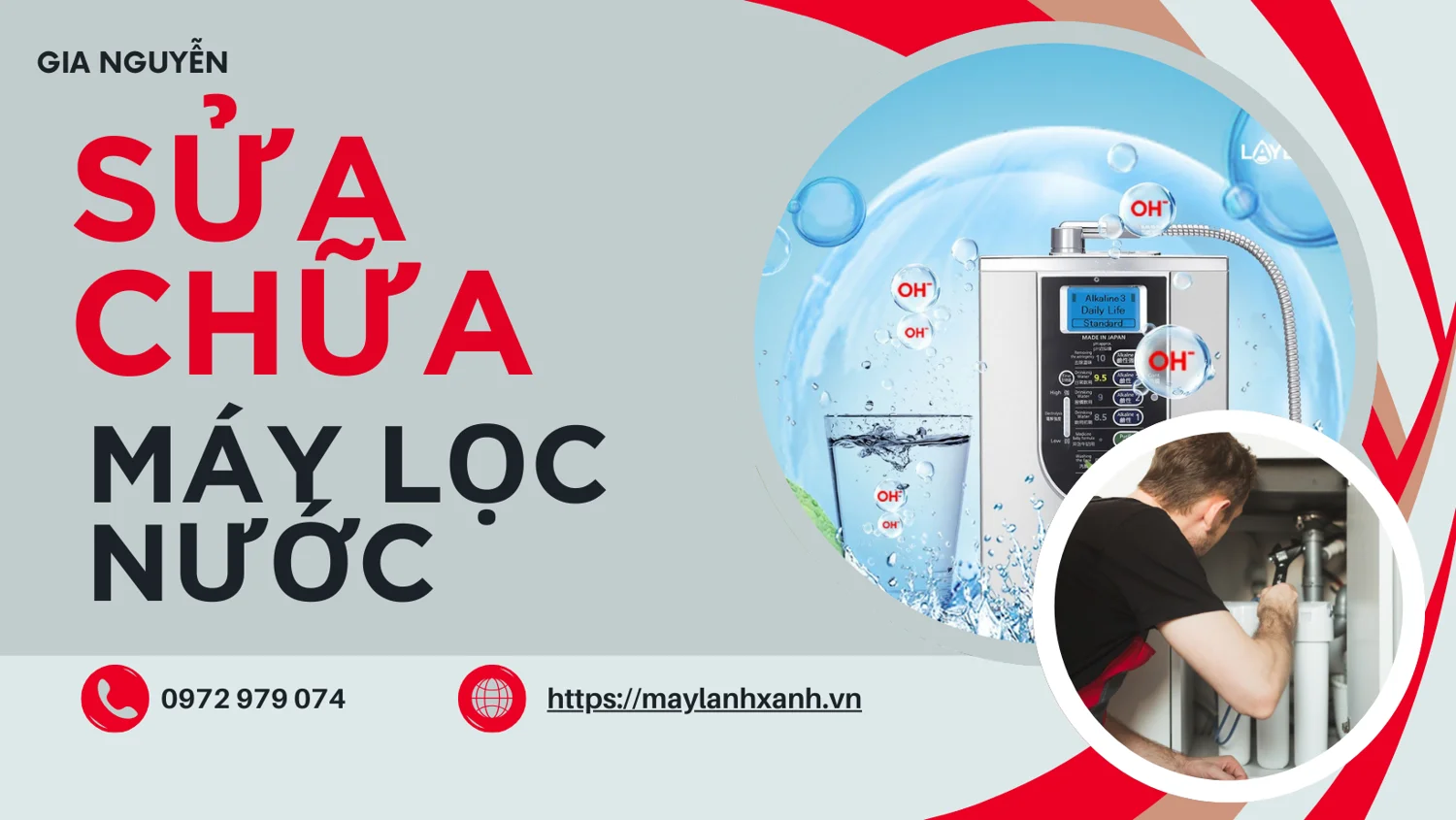 Sửa chữa máy lọc nước chuyên nghiệp của công ty Gia Nguyễn