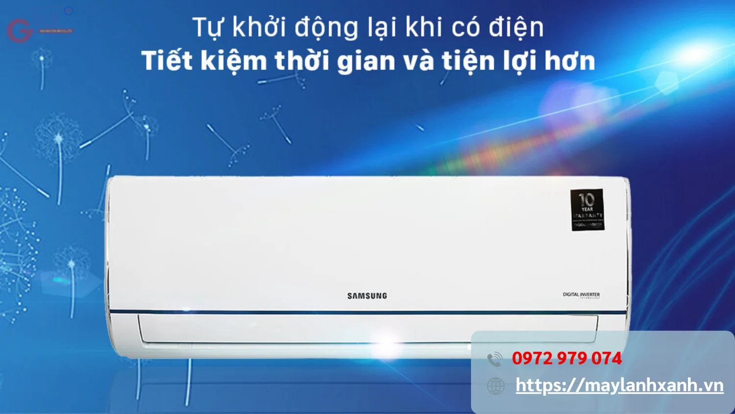 Máy lạnh SamSung có inverter lọc sạch không khí bảo vệ sức khỏe