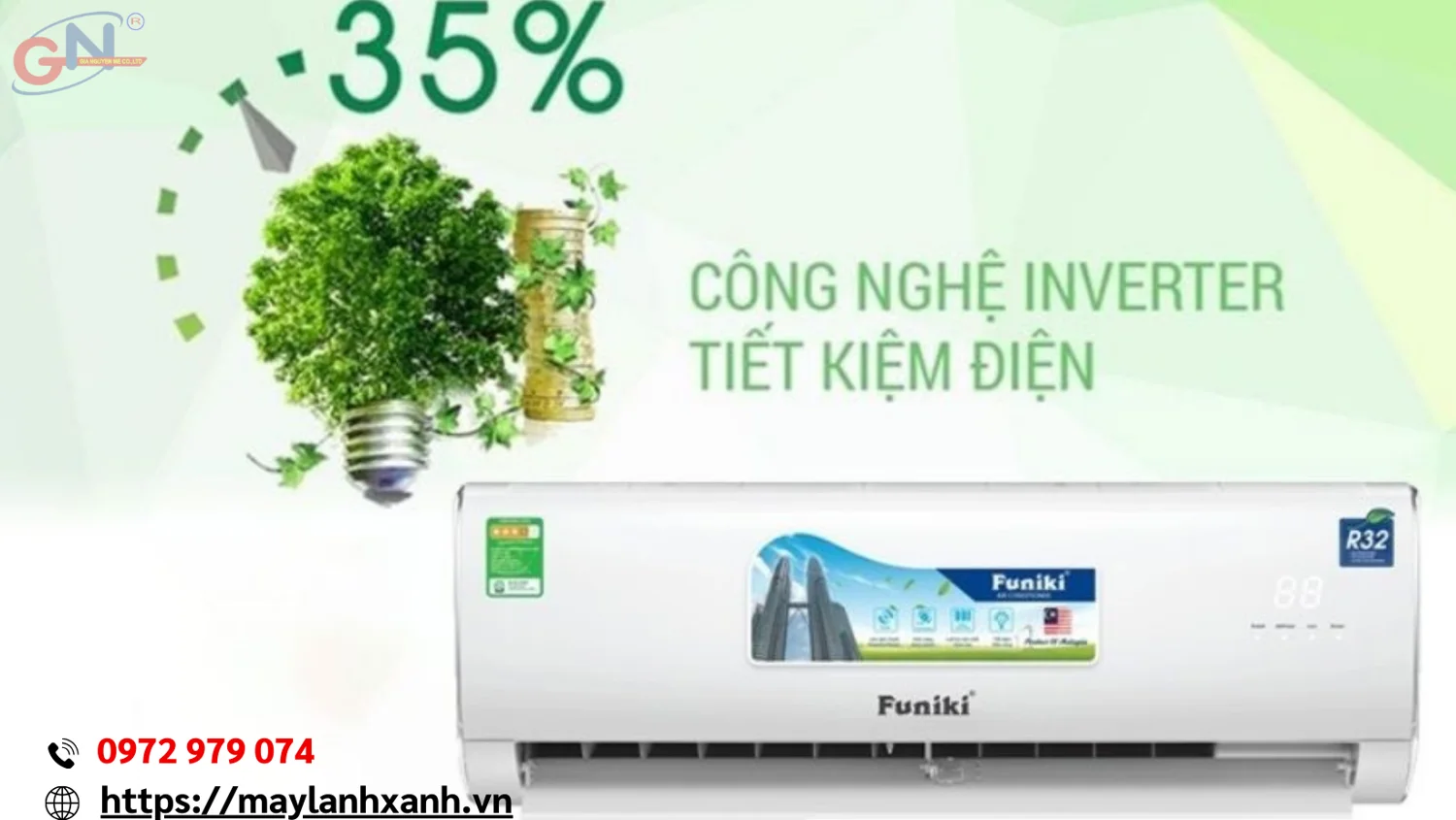 Máy Lạnh Funiki với thiết kế sang trọng và công nghệ hiện đại