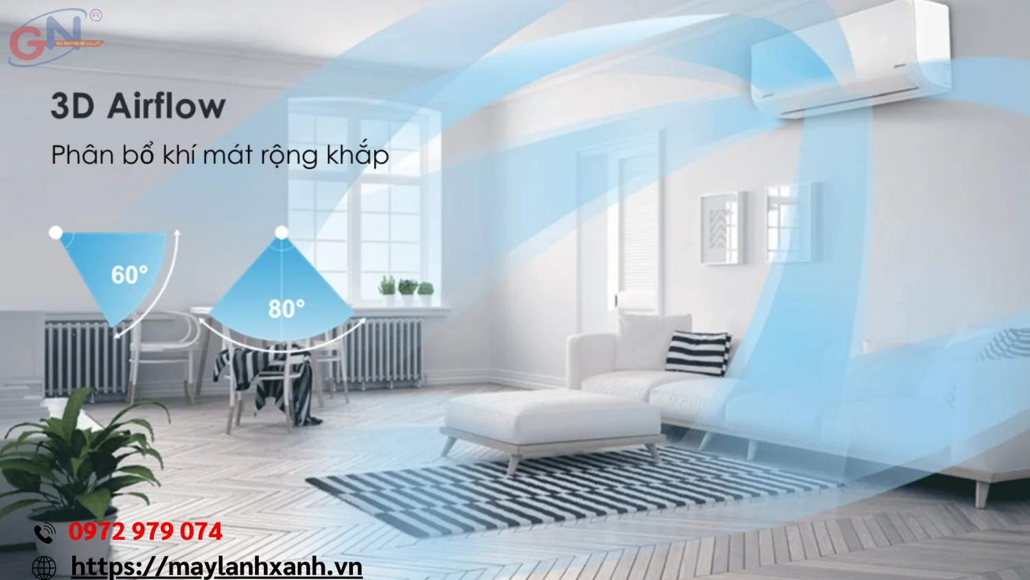 Máy Lạnh Midea với công nghệ inverter tiết kiệm điện 