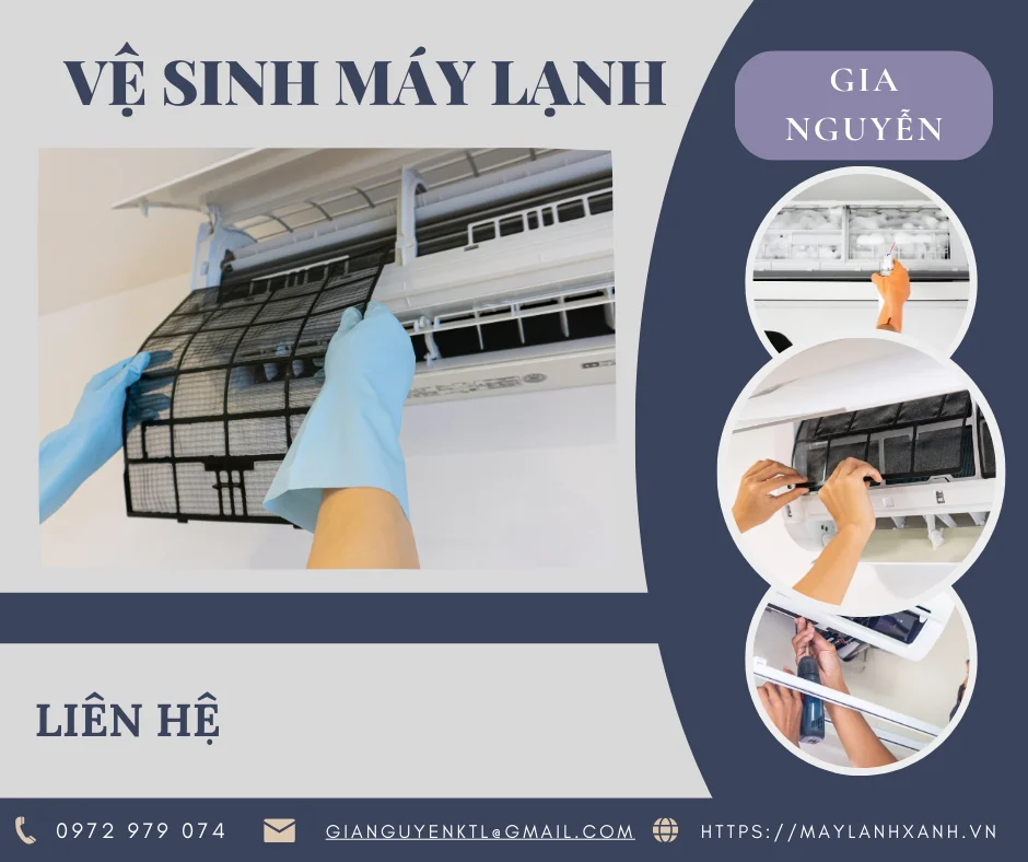 Dịch vụ vệ sinh máy lạnh của công ty Gia Nguyễn