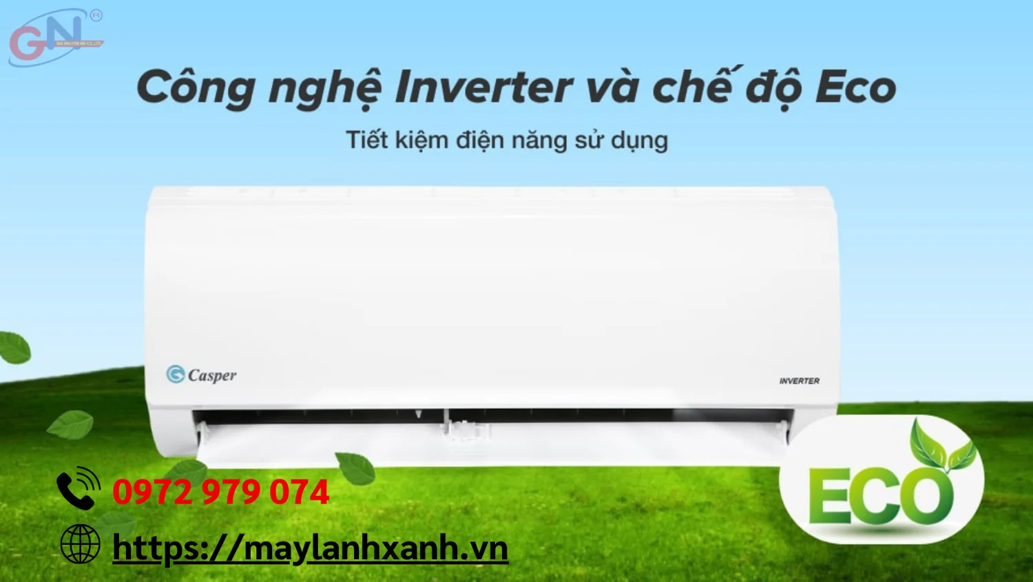Máy lạnh casper giúp tiết kiệm điện