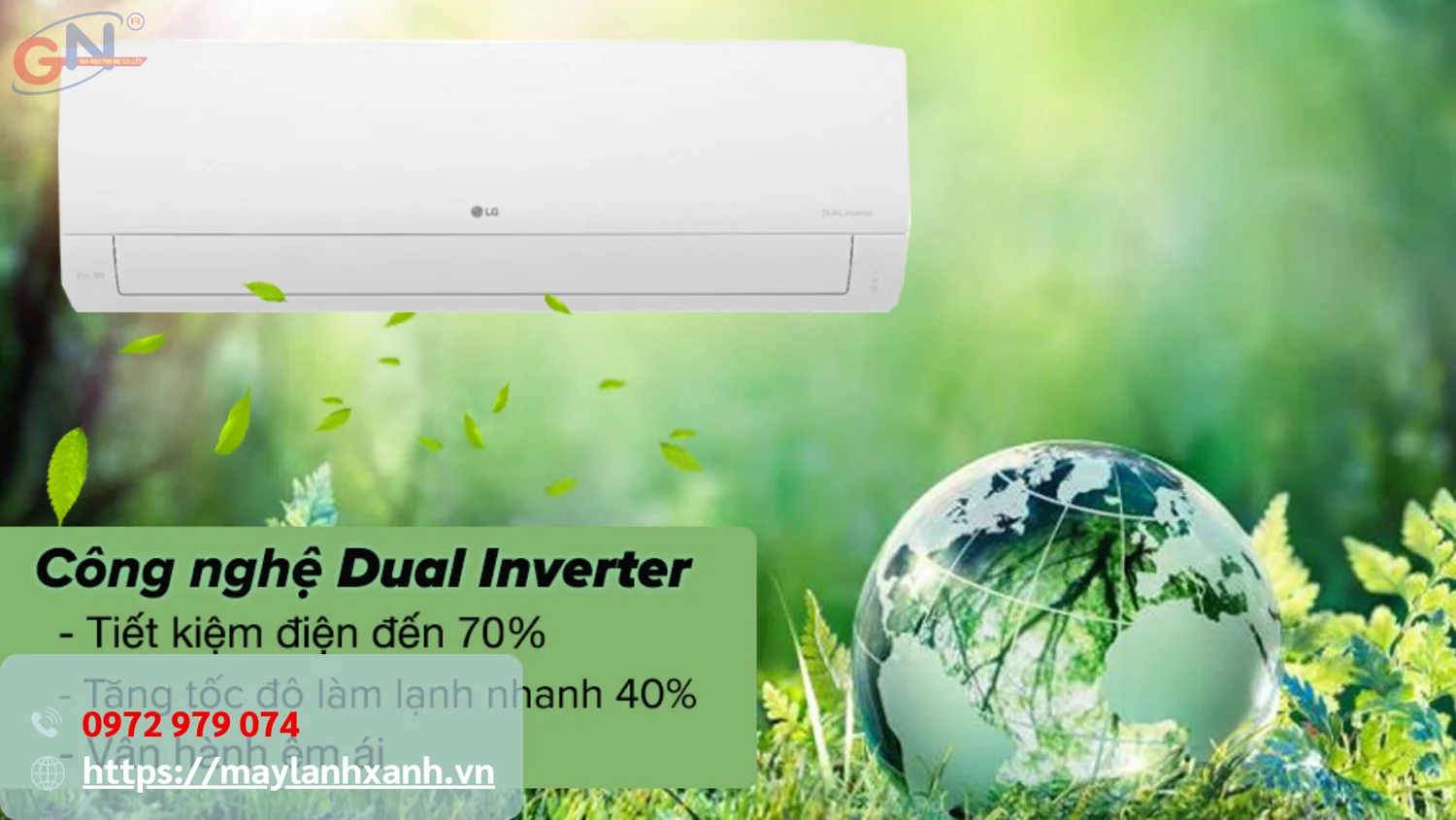 Máy lạnh LG với công nghệ hiện đại