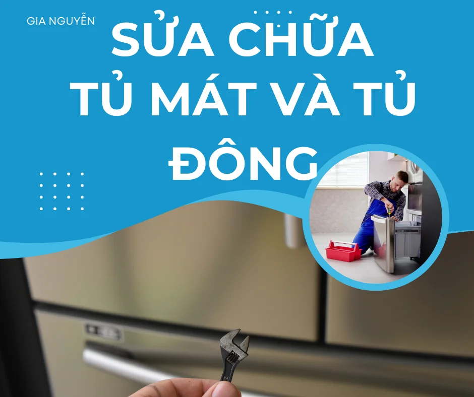 Sửa chữa tủ mát và tủ đông của công ty Gia Nguyễn