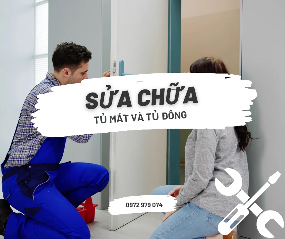 Sửa chữa tủ mát và tủ đông của công ty Gia Nguyễn