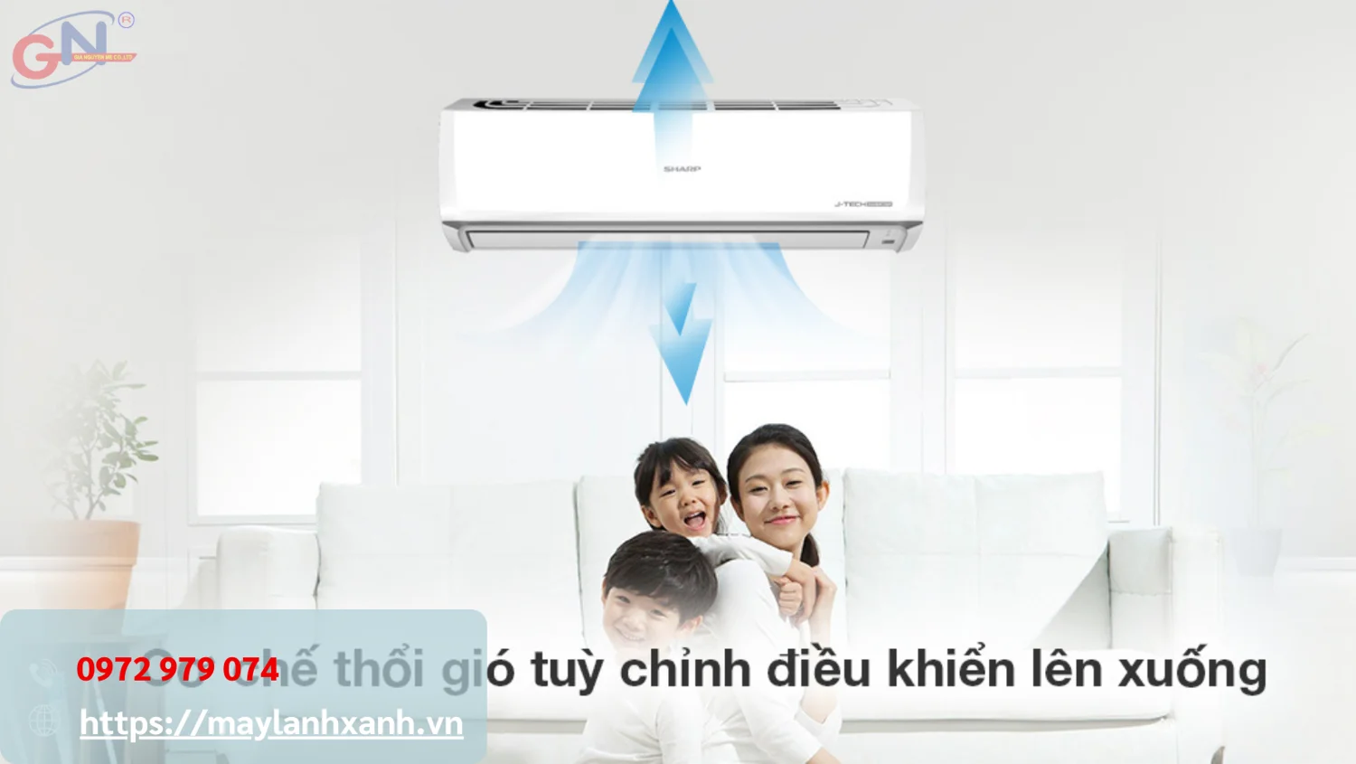 Máy lạnh Sharp với công nghệ tiên tiến giúp bảo vệ sức khỏe của bạn