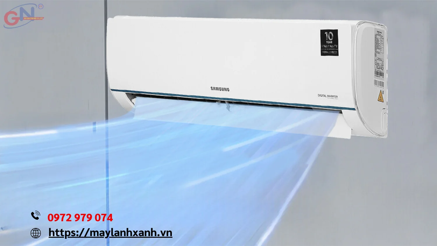 Máy lạnh SamSung có inverter lọc sạch không khí bảo vệ sức khỏe