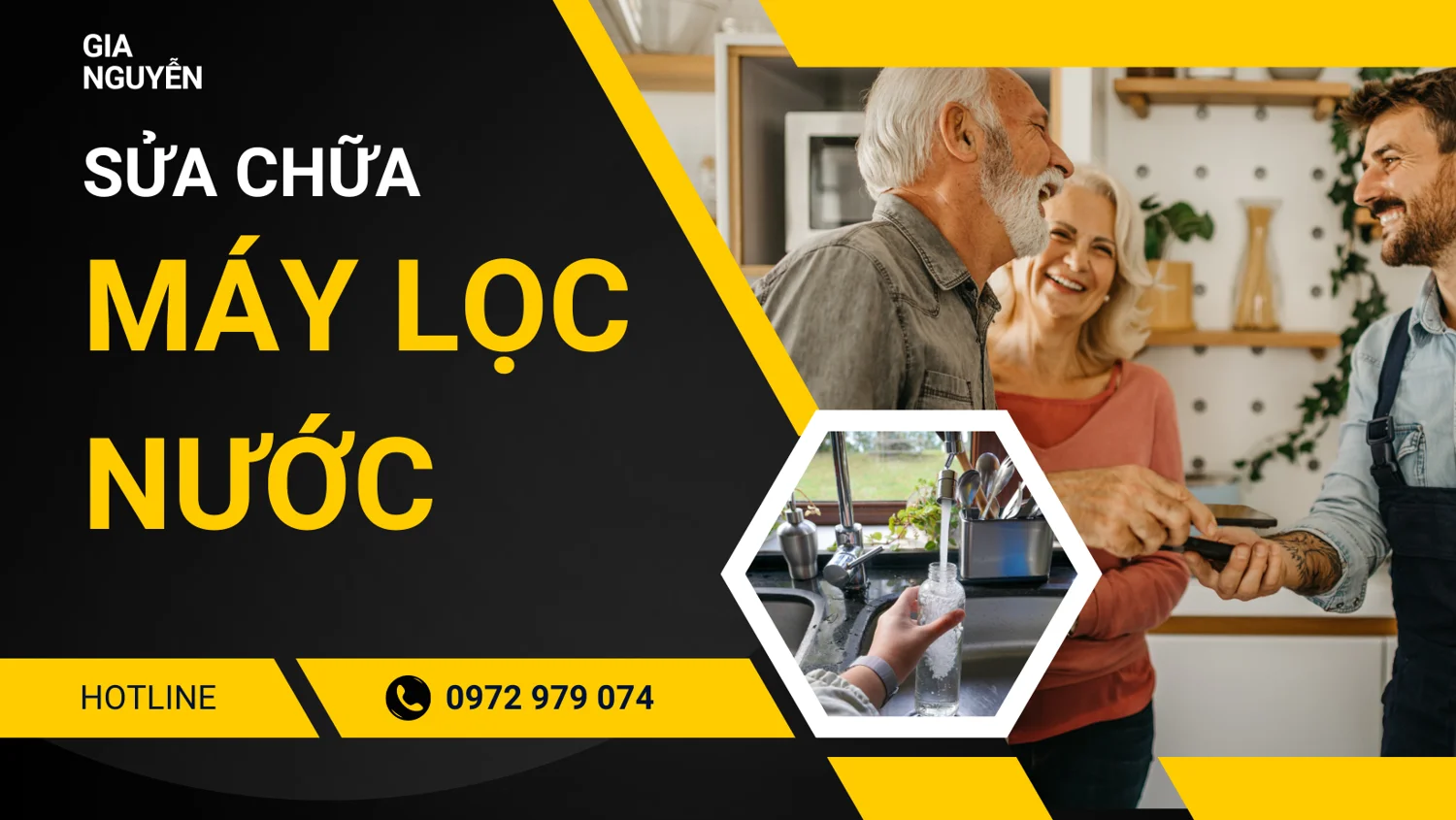 Sửa chữa máy lọc nước chuyên nghiệp của công ty Gia Nguyễn