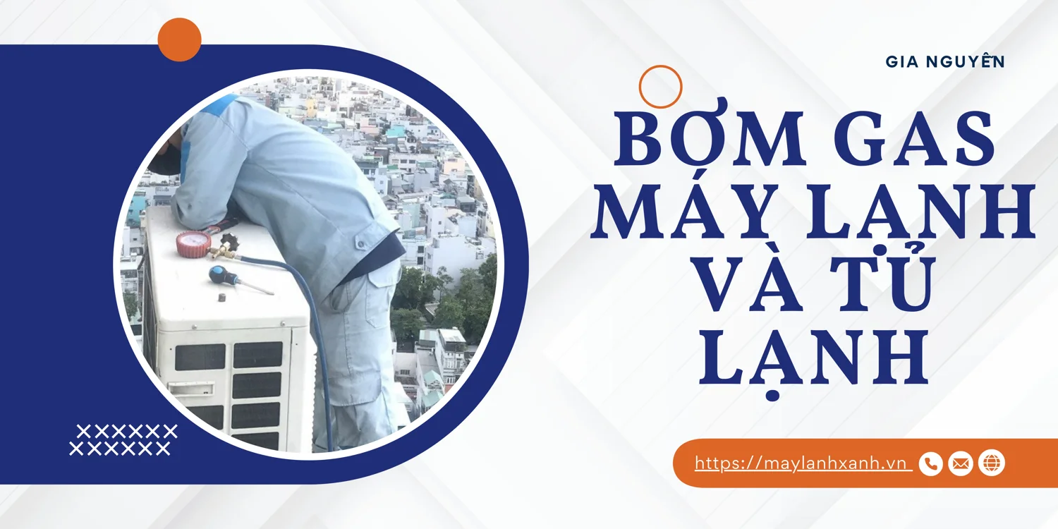 Bơm gas cho máy lạnh và tủ lạnh