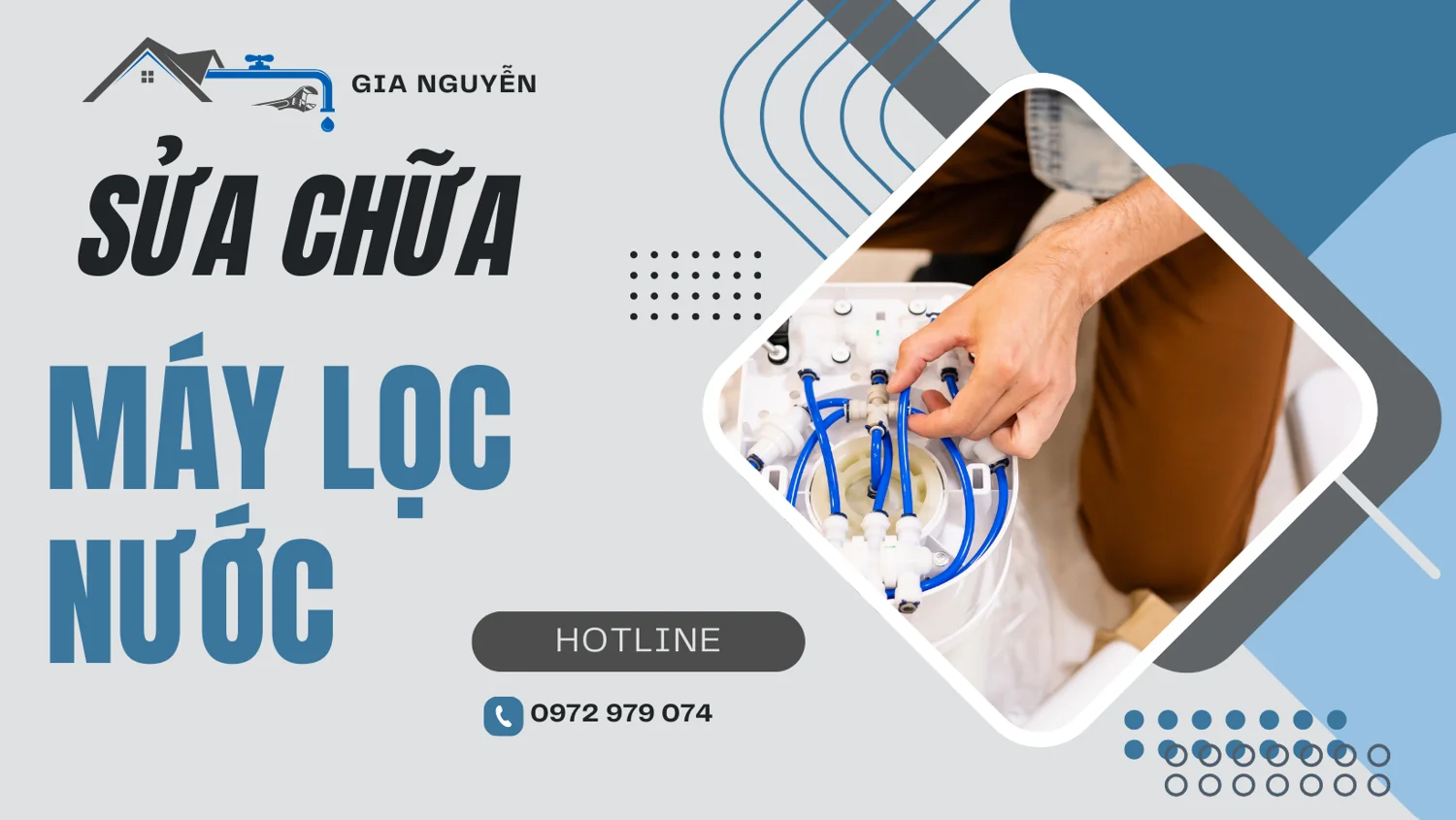 Sửa chữa máy lọc nước chuyên nghiệp của công ty Gia Nguyễn