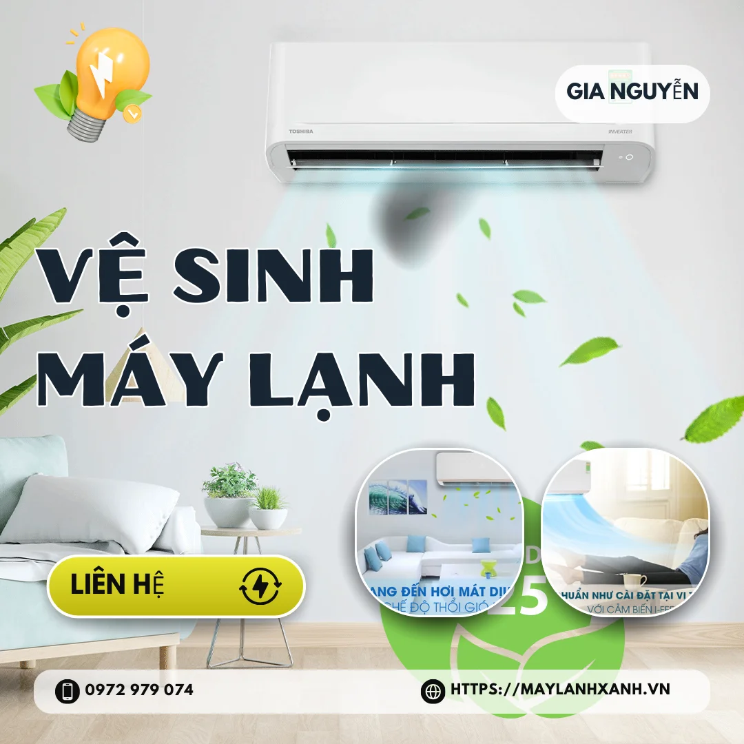 Dịch vụ vệ sinh máy lạnh của công ty Gia Nguyễn