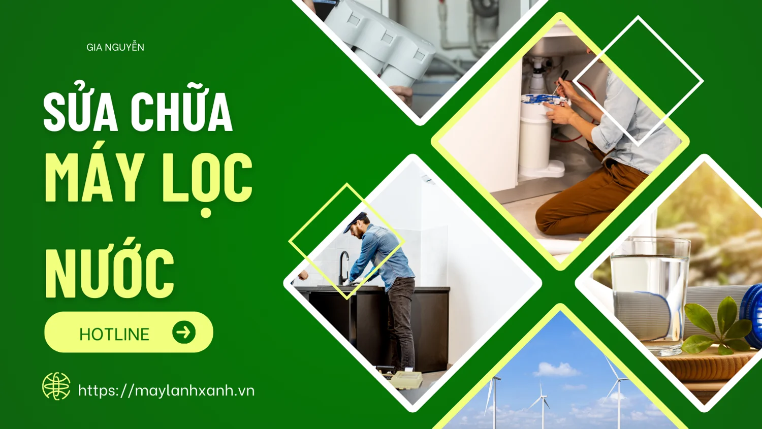 Sửa chữa máy lọc nước chuyên nghiệp của công ty Gia Nguyễn