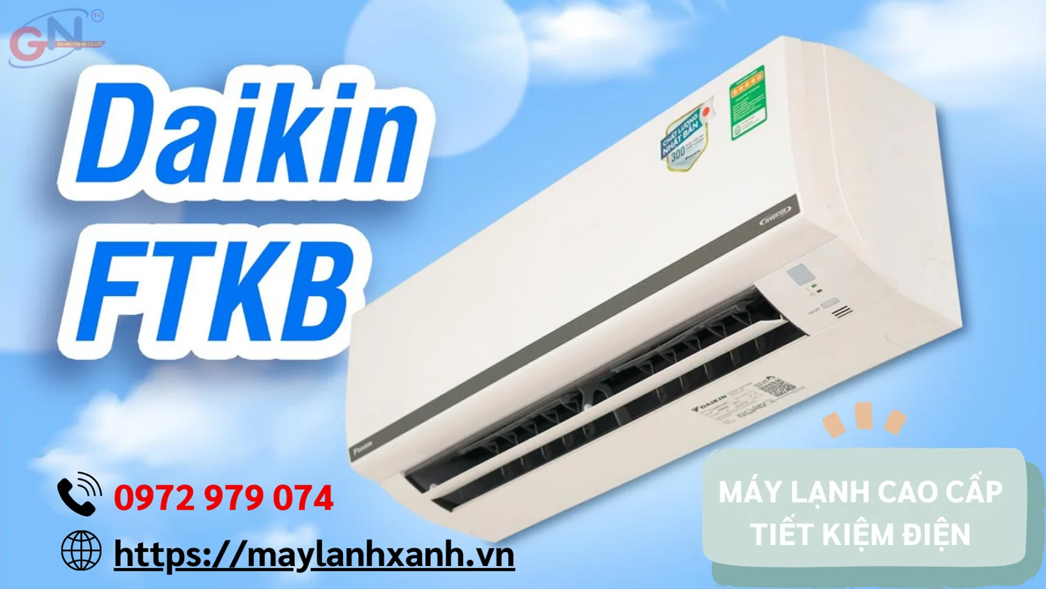 Máy lạnh Daikin với công nghệ hiện đại giúp tiết kiệm điện và bào vệ sức khỏe gia đình bạn