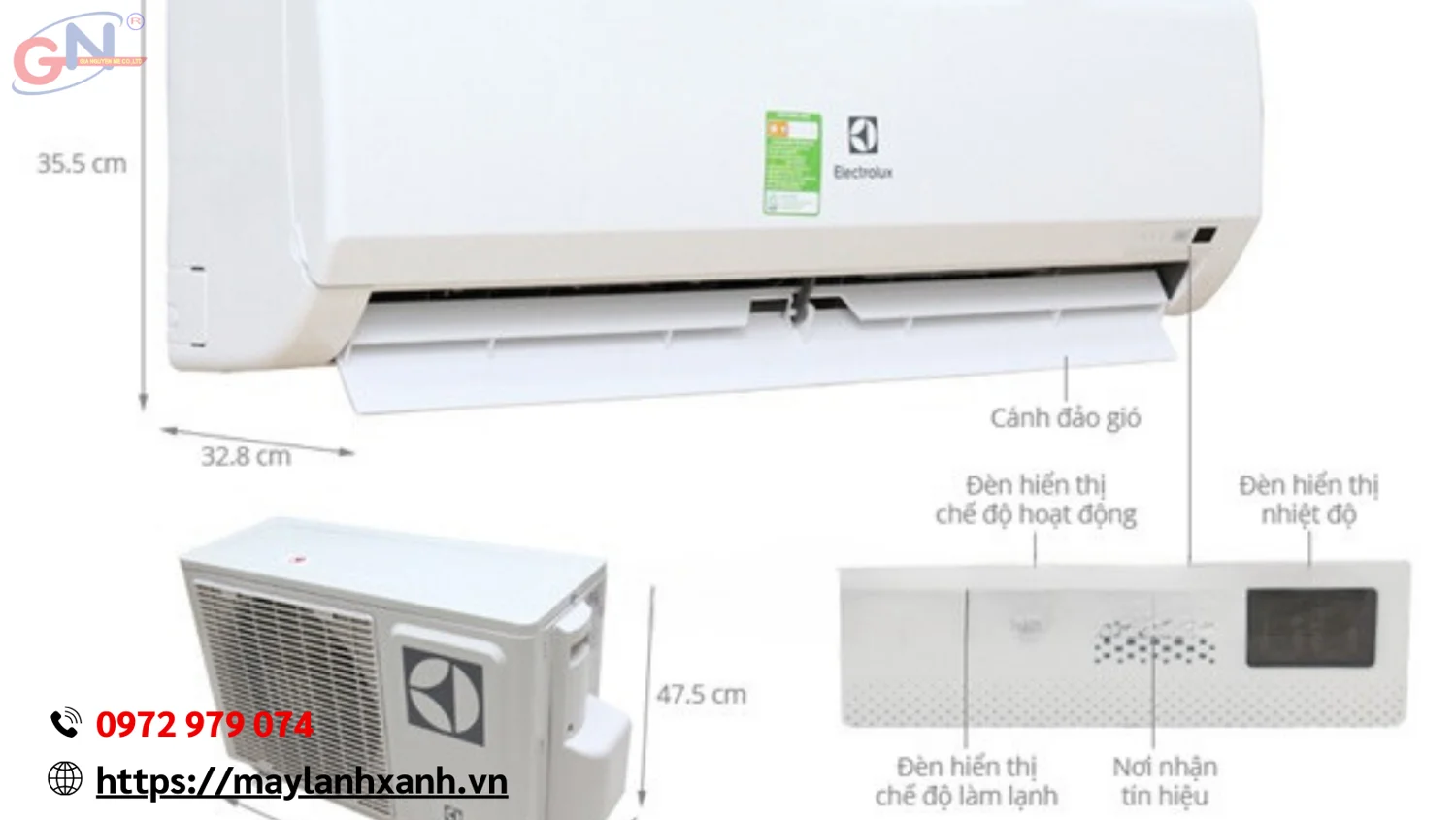 Máy Lạnh Electrolux tiết kiệm năng lượng