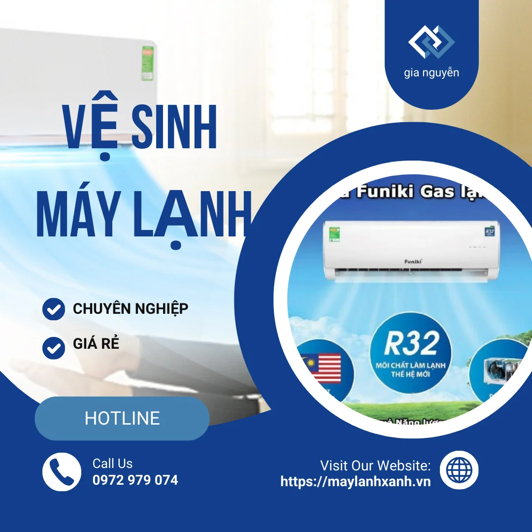 Dịch vụ vệ sinh máy lạnh của công ty Gia Nguyễn