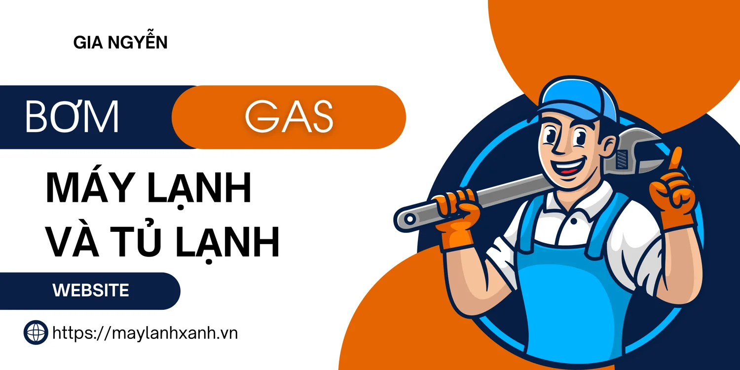 Bơm gas cho máy lạnh và tủ lạnh