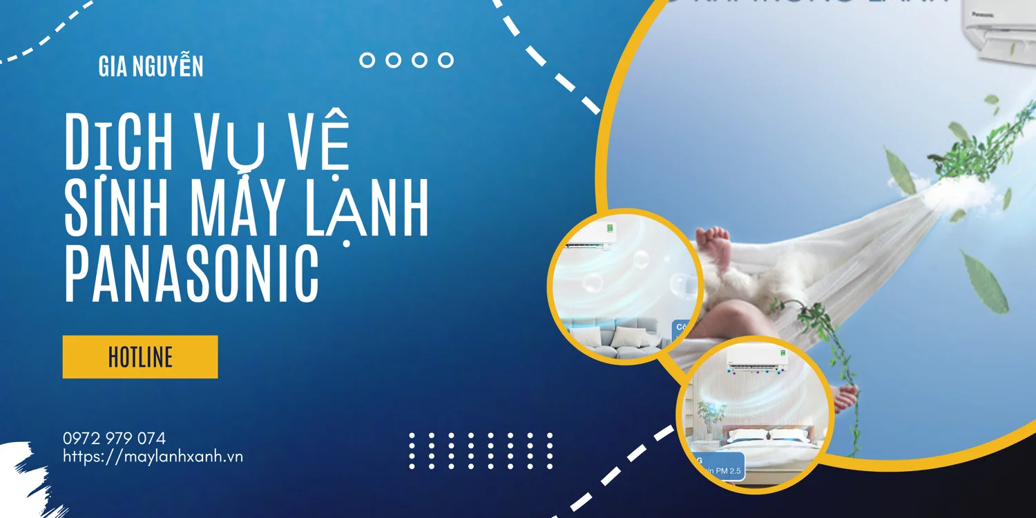 Dịch vụ vệ sinh máy lạnh Panasonic Gia Nguyễn