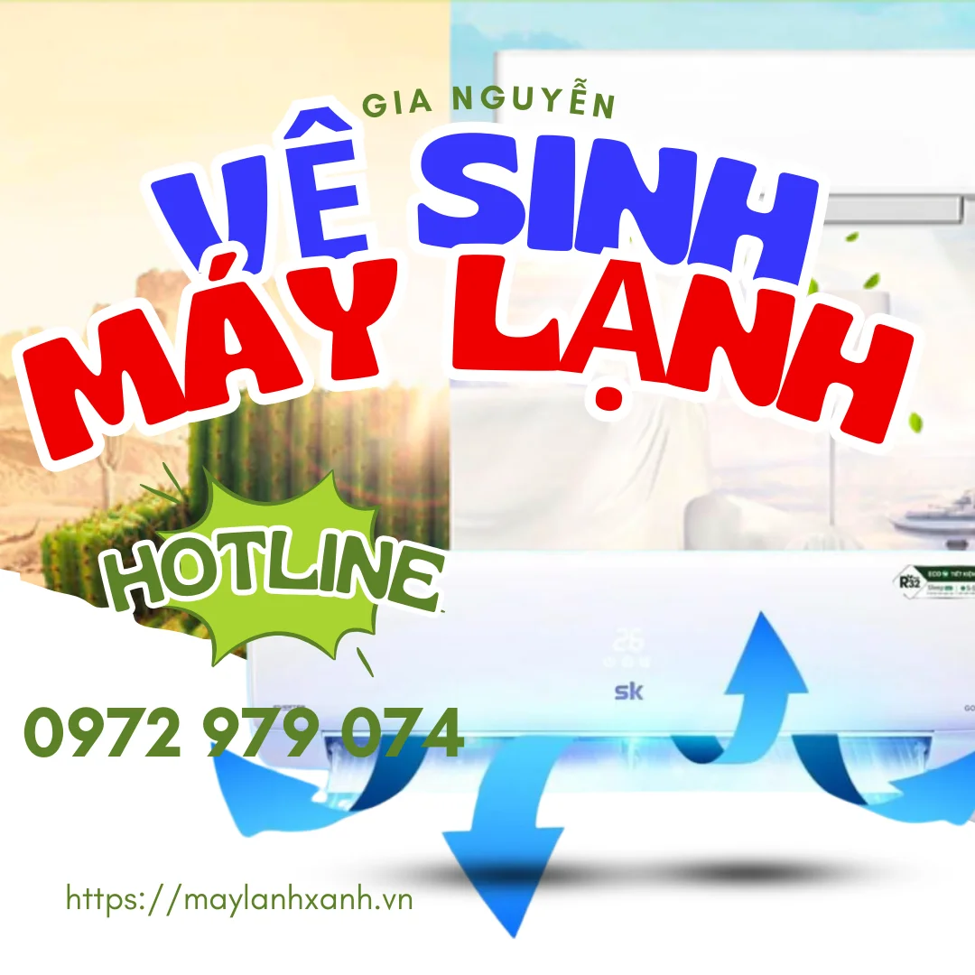 Dịch vụ vệ sinh máy lạnh của công ty Gia Nguyễn