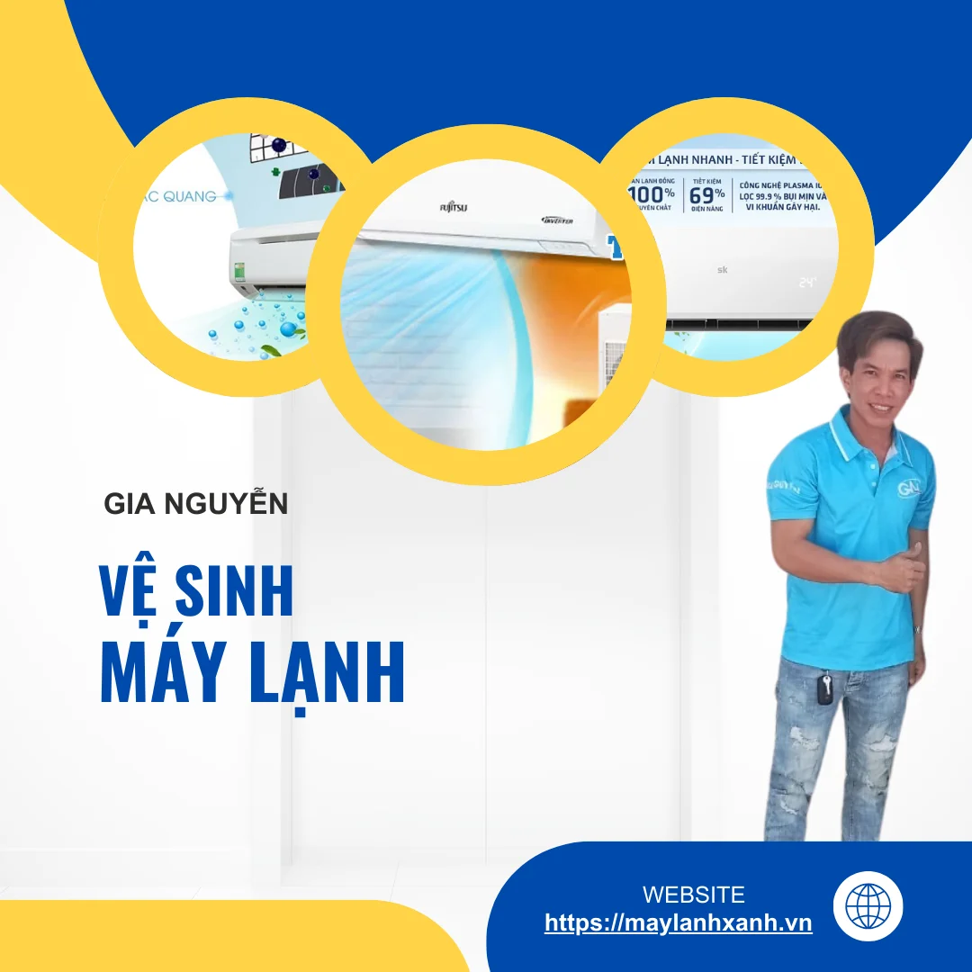 Dịch vụ vệ sinh máy lạnh của công ty Gia Nguyễn