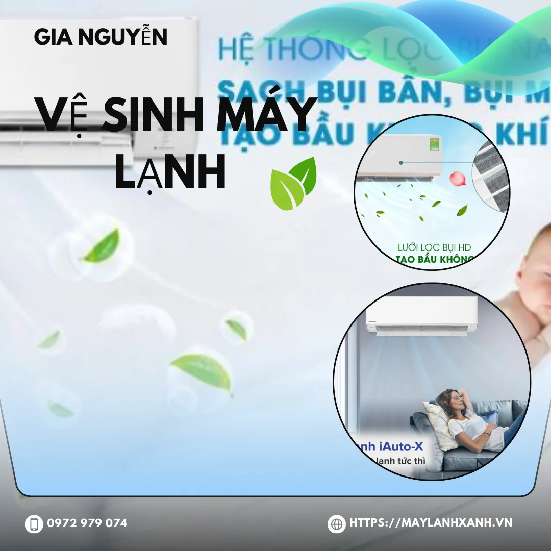 Dịch vụ vệ sinh máy lạnh của công ty Gia Nguyễn