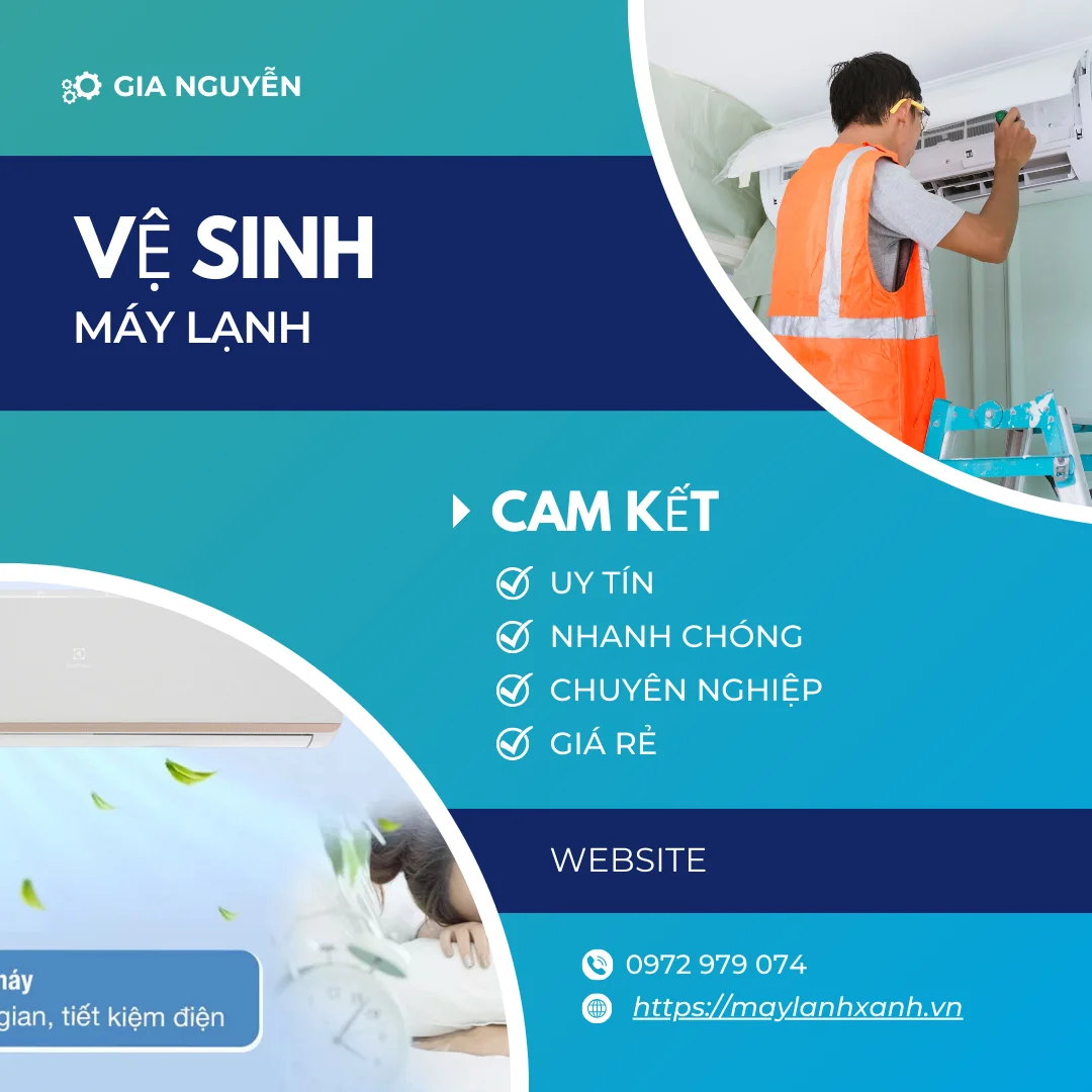 Dịch vụ vệ sinh máy lạnh của công ty Gia Nguyễn