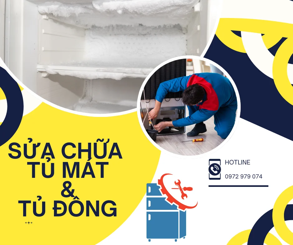 Sửa chữa tủ mát và tủ đông của công ty Gia Nguyễn