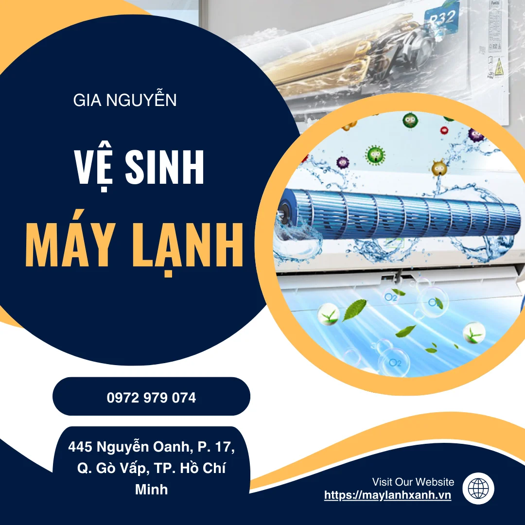 Dịch vụ vệ sinh máy lạnh của công ty Gia Nguyễn