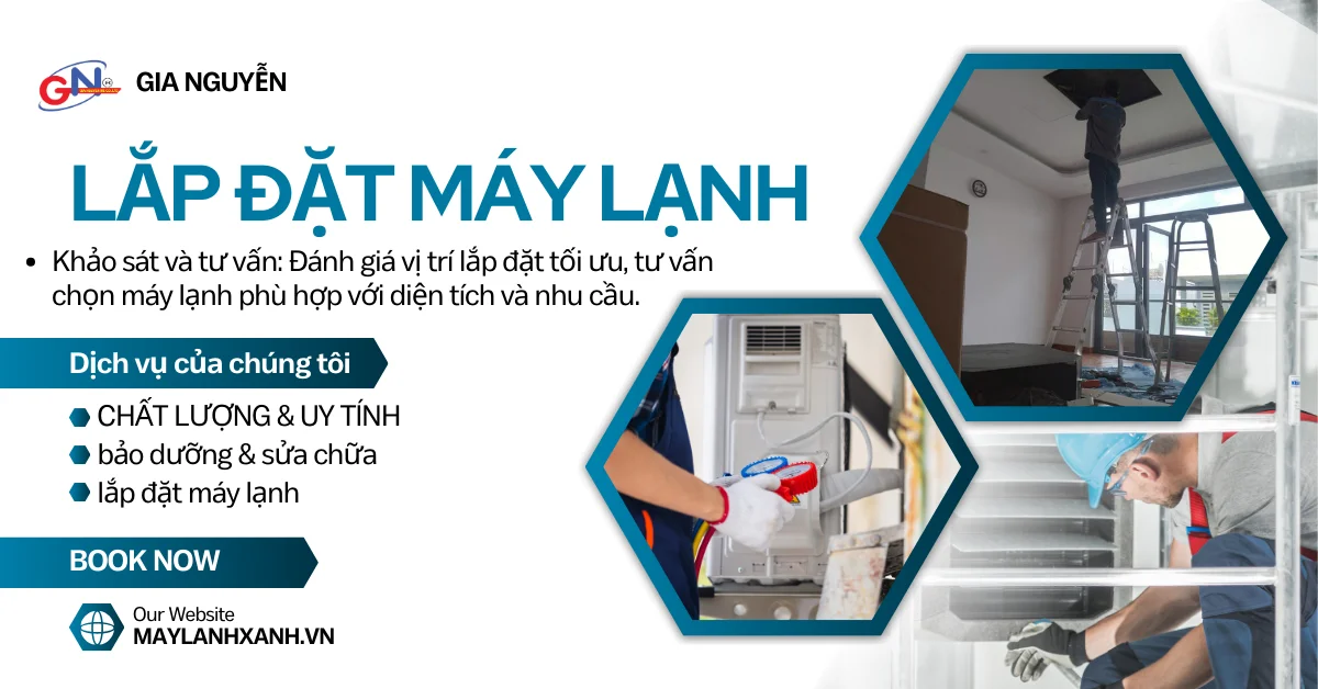 LẮP ĐẶT MÁY LẠNH