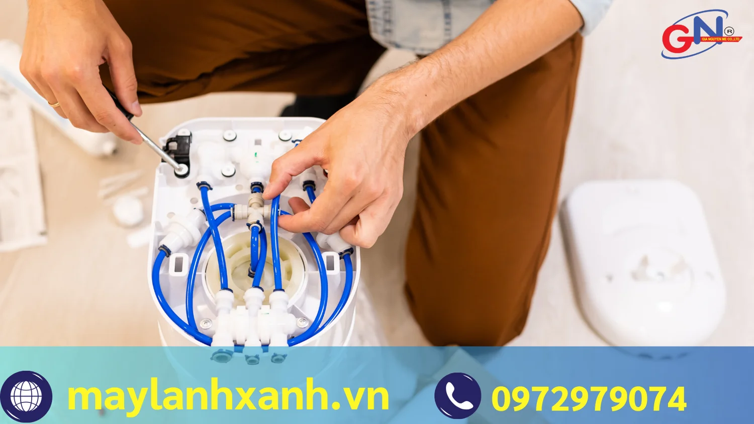 Sửa và thay bộ lọc máy lọc nước 24/7