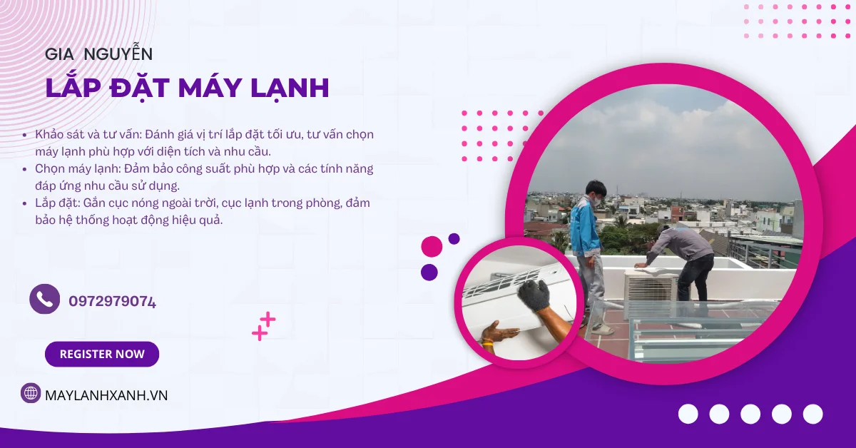 LẮP ĐẶT MÁY LẠNH