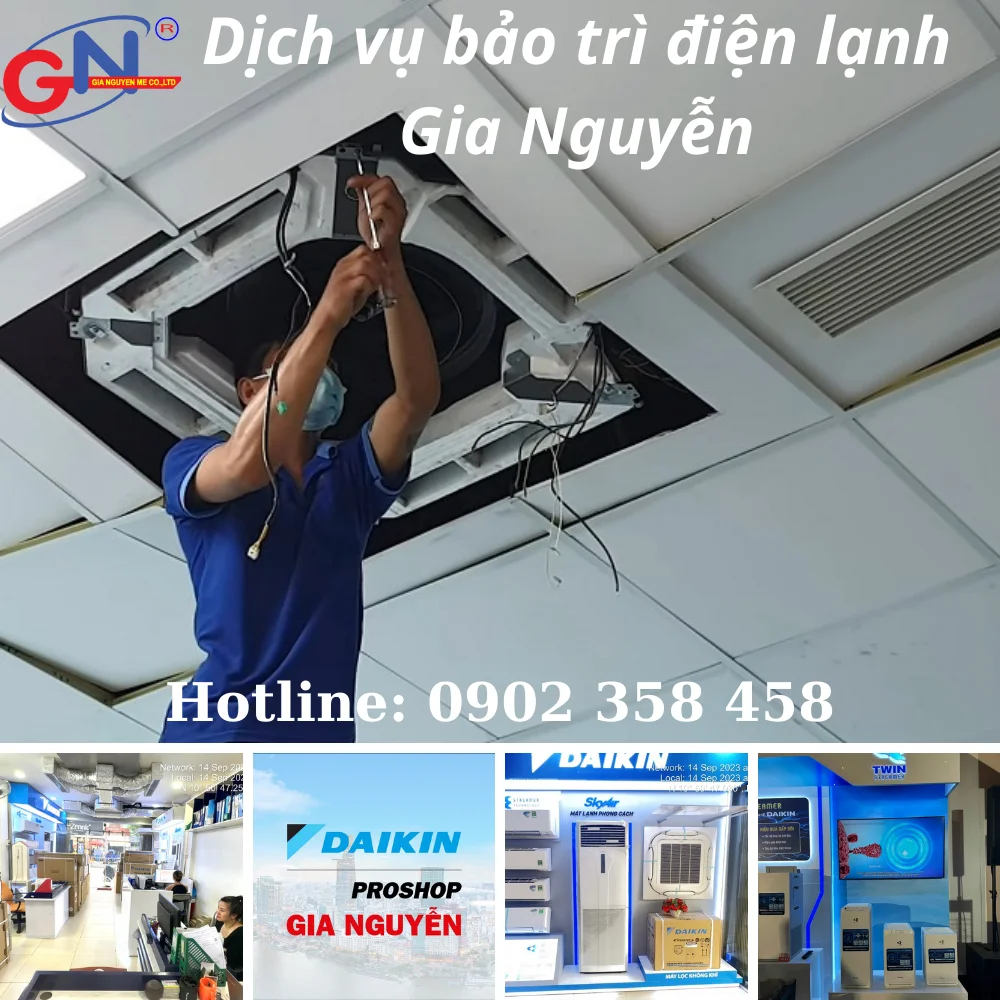 Dịch vụ bảo trì điện lạnh Gia Nguyễn 