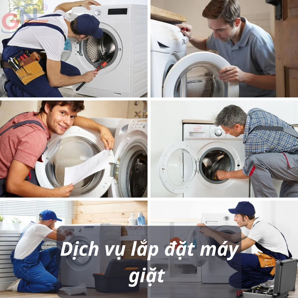 Dịch vụ lắp đặt máy giặt uy tín