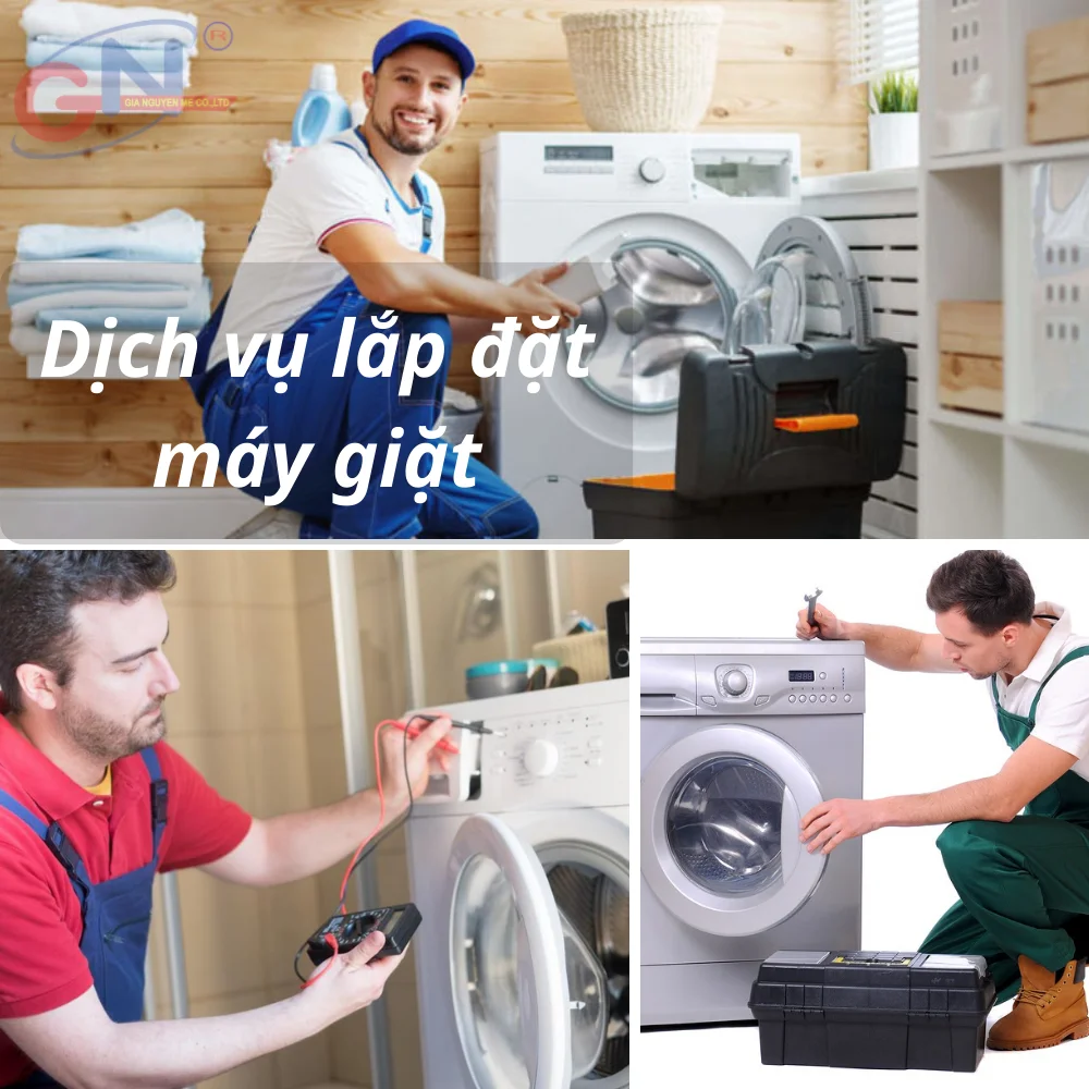 Dịch vụ lắp đặt máy giặt 