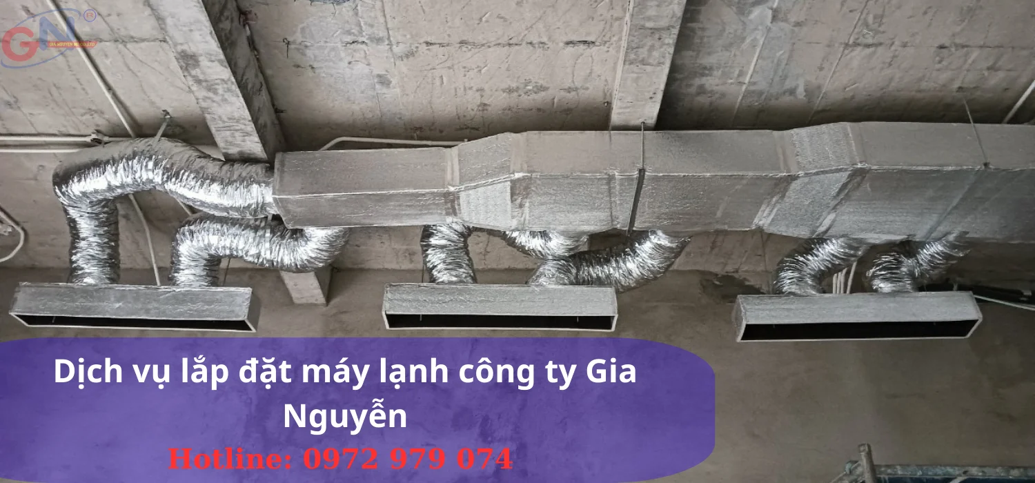 Dịch vụ lắp đặt máy lạnh công ty Gia Nguyễn