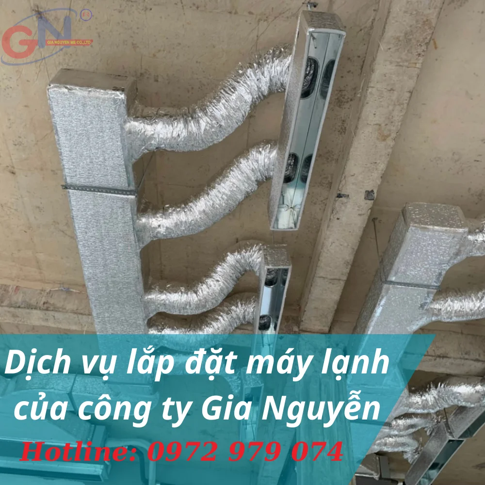 Dịch vụ lắp đặt máy lạnh của công ty Gia Nguyễn