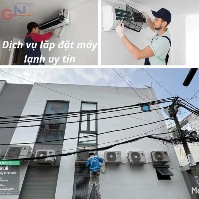 Dịch vụ lắp đặt máy lạnh Gia Nguyễn uy tín