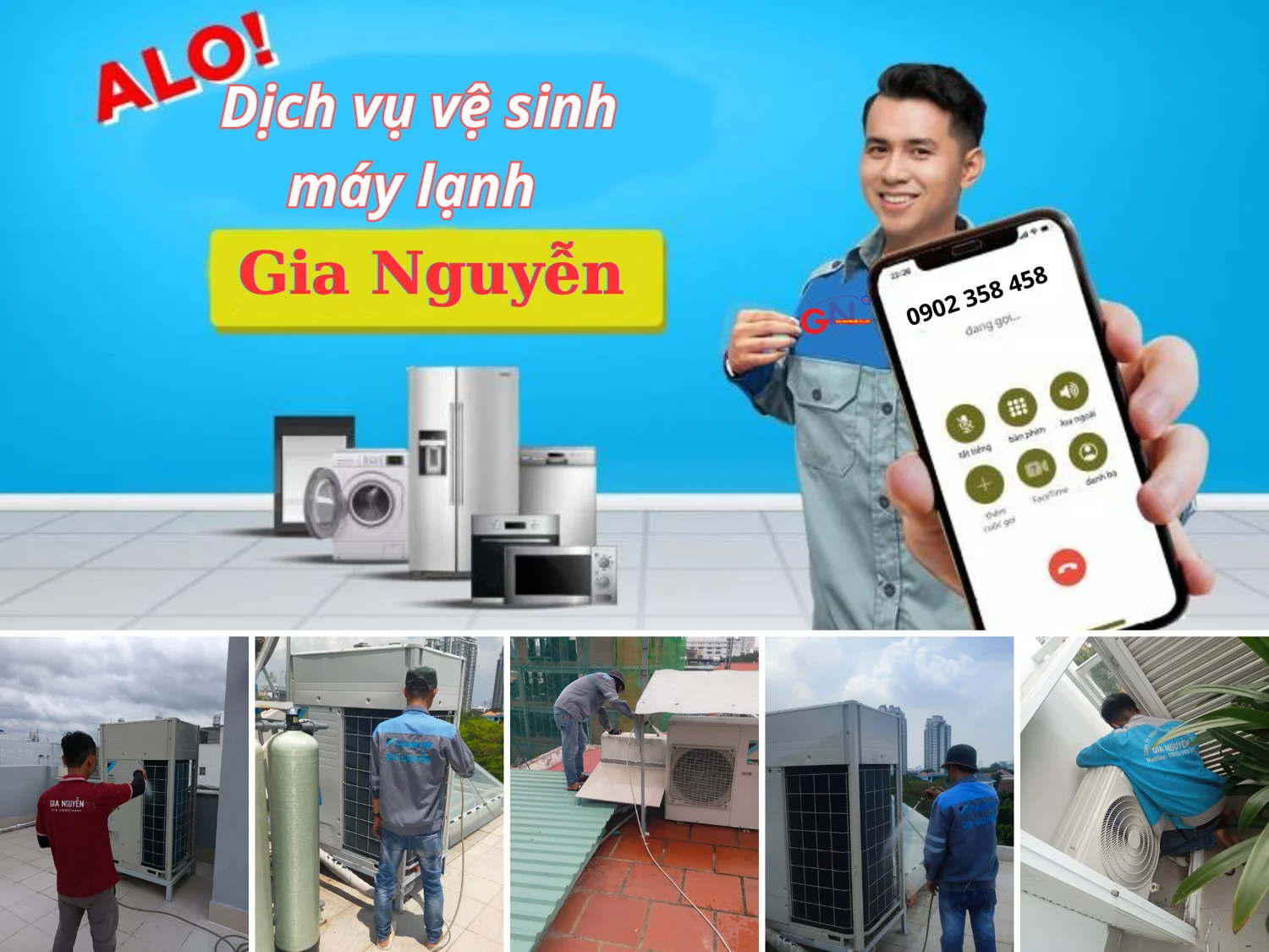 Dịch vụ vệ sinh máy lạnh