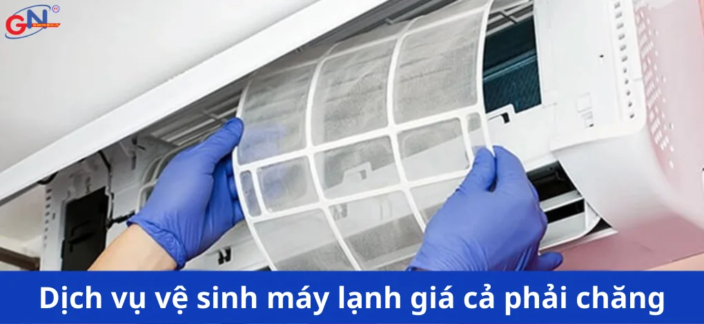 Dịch vụ vệ sinh máy lạnh giá cả phải chăng