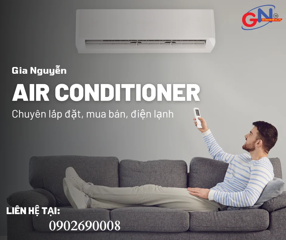 Grey Air Conditioning Facebook Post