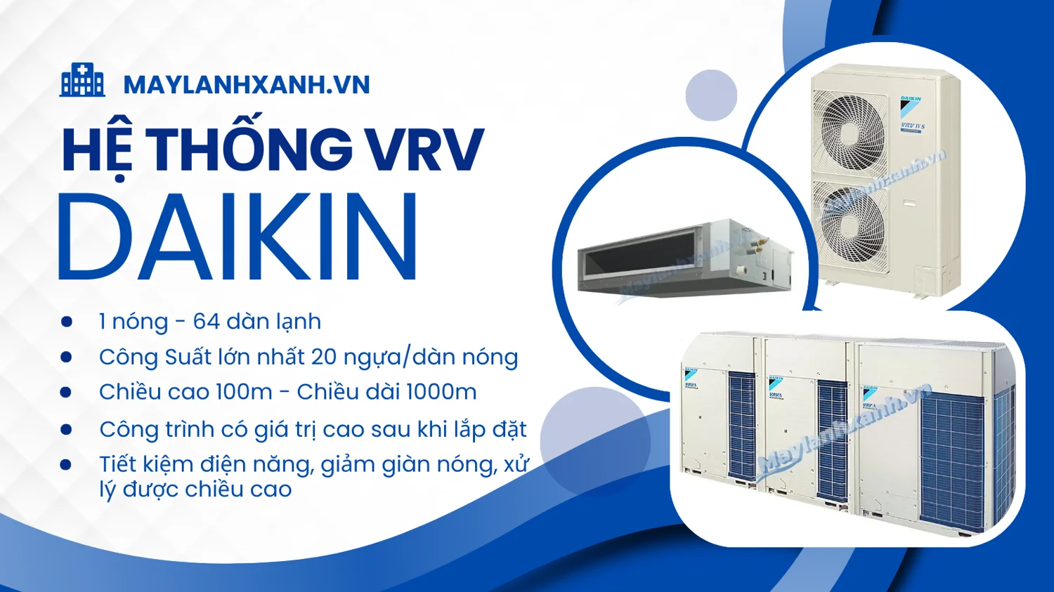 Lợi Ích Khi Sử Dụng Hệ Thống VRV Daikin